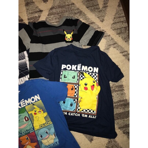 Pokemon Graphic T-shirts Boys Size 8 Medium - Picture 4 of 10